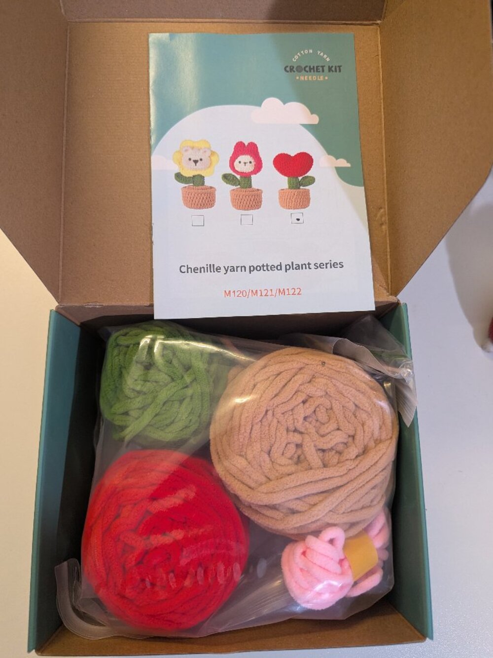 Crochet Kit Sweetheart Plant